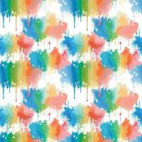 Abstract splash water color seamless pattern. vector