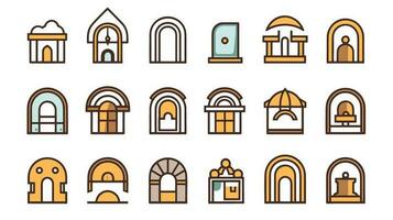 Windows of Opportunity Unlocking Possibilities with Our Captivating Logo Designs vector