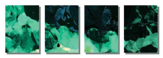 fondo de pincel de color de agua abstracto. vector