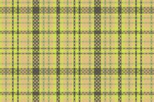 Tartan or plaid retro color pattern. vector