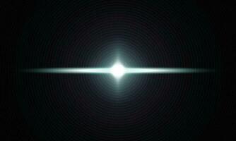 Digital tech glowing circle line background. vector