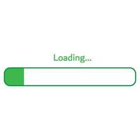 downloading progress icon sign. loading shape symble for waiting to installation vector