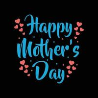 mothers day vector typhography design