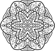 mandala Arte vector archivo