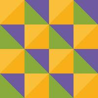 colorful geometric triangle mosaic background pattern vector
