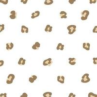 Leopard print pattern animal seamless. Leopard skin abstract for printing, cutting, and crafts Ideal for mugs, stickers, stencils, web, cover, wall stickers, home decorate and more. vector