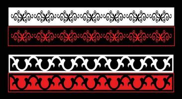 Decorative wall panels set Jali design CNC pattern, laser cutting pattern, router CNCcutting.Jali Laser cut decorative panel set with lace pattern. vector