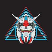 illustration vector graphic of robot