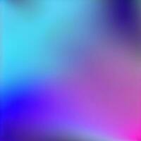 Blue Purple Pink Digital Gradient Background. Elegant Colorful Vibrant Defocused Horizontal Banner. Iridescent Noble Vector Color Overlay. Dreamy Neon Bright Trendy Wallpaper. 80s Glam Gradient Paper photo