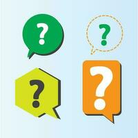 Question mark. vector question. question marks vector icons, isolated illustration premium design vector eps10