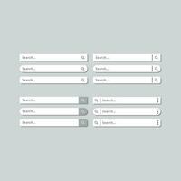 Vector search bar for ui design elements vector graphic illustration premium design vector eps10