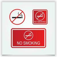 Vector no smoking sign illustration premium design vector eps10