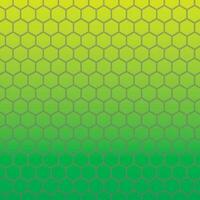 hexagon gradient green and yellow abstract petern background premium and modern suitable for social media vector