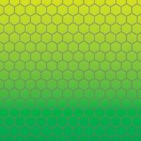 hexagon gradient green and yellow abstract petern background premium and modern suitable for social media vector