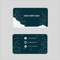 visiting card design vector