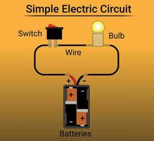 eléctrico circuito experimentar vector