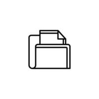 document file vector type icon