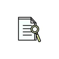 document file vector type icon