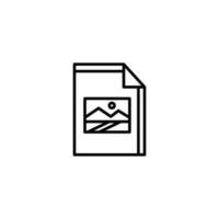 document file vector type icon