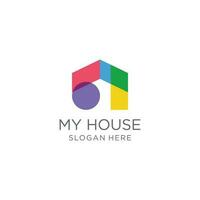 House logo design collection with modern creative concept vector