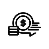 electronic money vector illustration isolated sign symbol icon suitable for display, website, logo and designer. High quality black style vector icon. Icon design