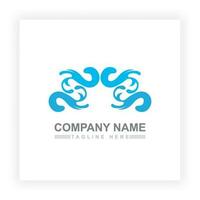 Ocean Waves Logo Template Ocean Vector simple and modern logo design suitable for logos of mineral water companies, drinking water companies and springs. Simple logo