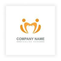 people logo design vector