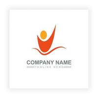 Youth People Logo Template vector