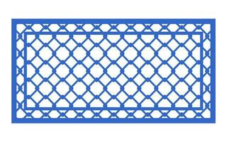 Decorative floral patterns, geometric template for cnc laser cutting vector