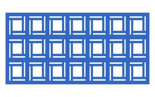 Decorative floral patterns, geometric template for cnc laser cutting vector