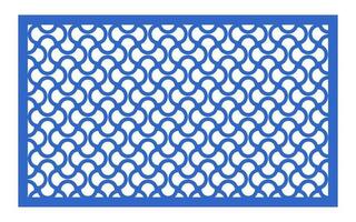 Decorative floral patterns, geometric template for cnc laser cutting vector
