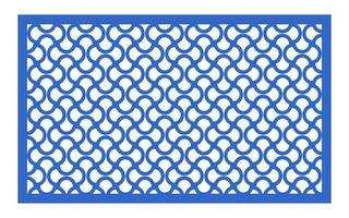 Decorative floral patterns, geometric template for cnc laser cutting vector