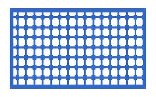 Decorative floral patterns, geometric template for cnc laser cutting vector