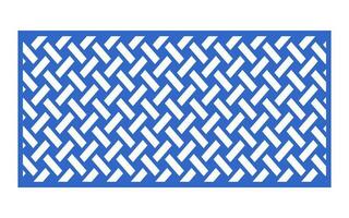 Decorative floral patterns, geometric template for cnc laser cutting vector