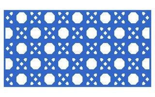 Decorative floral patterns, geometric template for cnc laser cutting vector
