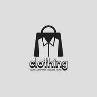 clothing logo design vector