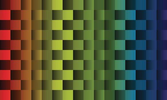 Abstract square multicolored with shadow background. vector