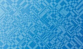 Abstract white square with blue gardient colored background. vector