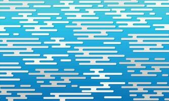 Abstract white line with blue color gardient background. vector