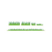 grass green set collection vector template