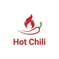 Red Hot Chili Logo Design Template vector