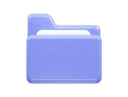 File icon vector 3d render