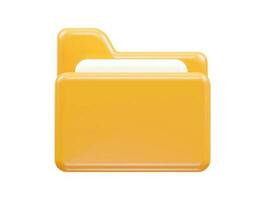 File icon vector 3d render