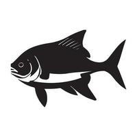 Fish Silhouette vector illustration