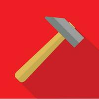 Hammer Flat Style Vector Icon