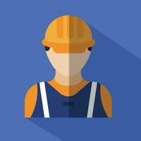 trabajadores plano estilo vector icono