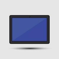 Tablet Computer Flat Icon vector