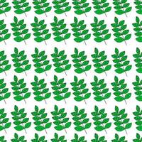 background pattern seamless leaf green vector