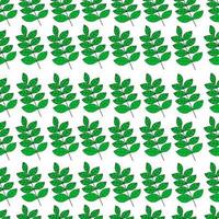 background pattern seamless leaf green vector