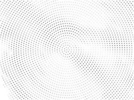 Abstract circular halftone design decorative background vector